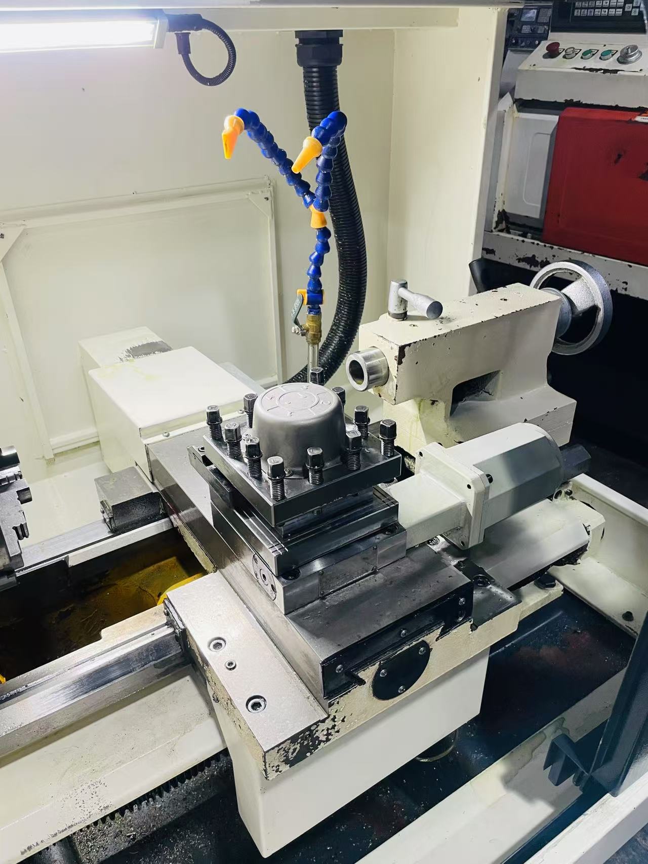 广数980TC3总线系统与八寸手动卡盘/40夹头通用配置的工厂打样机设备安装服务详解